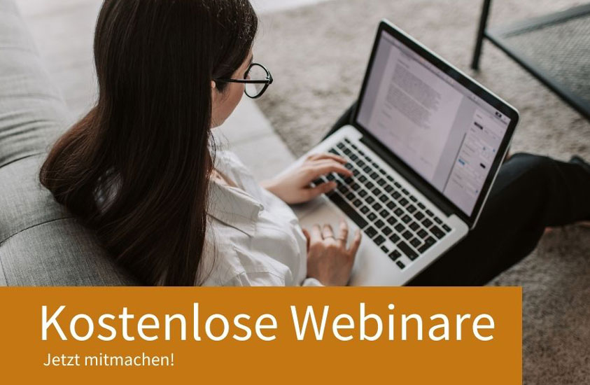 Kostenlose Webinare bei der PSW GROUP