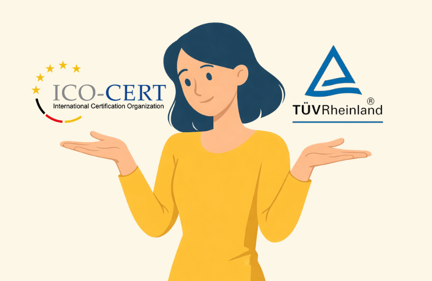 TÜV Rheinland oder ICO-Cert – welches Prüfungsinstitut passt besser?