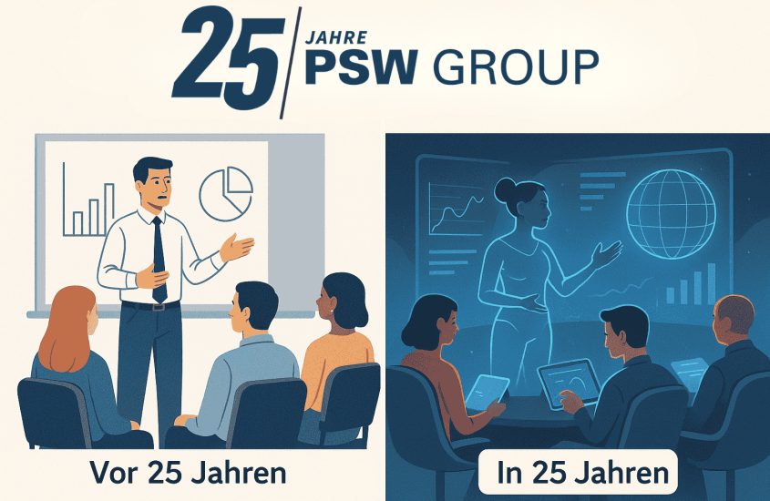 Die Zukunft der Weiterbildung – Wie sahen Trainings vor 25 Jahren aus und was erwartet uns in 25 Jahren?