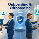 Darstellung eines Offboardings und eines Onboardings