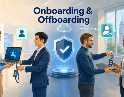 Darstellung eines Offboardings und eines Onboardings