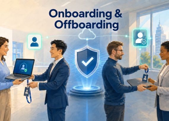 Darstellung eines Offboardings und eines Onboardings