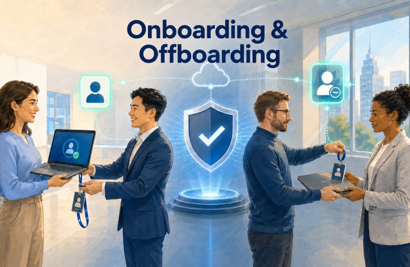 Mitarbeiter-Onboarding und -Offboarding: Checkliste für mehr IT-Sicherheit