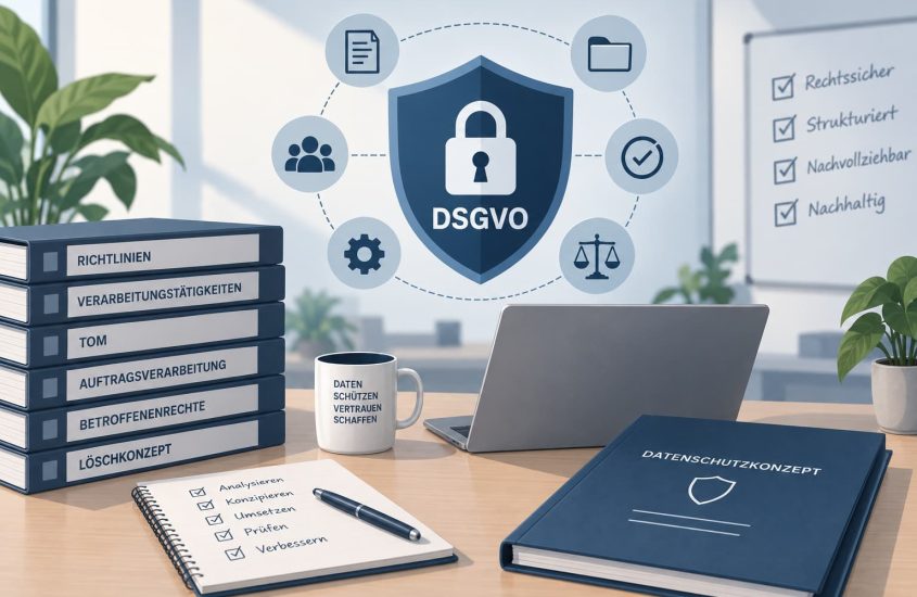 Datenschutzkonzept nach DSGVO: Das müssen Unternehmen wissen