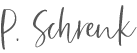 Signatur - Patrycja Schrenk